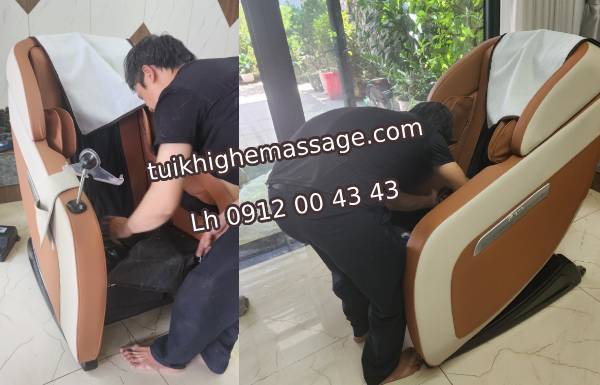 Lưu ý gọi thợ thay túi khí ghế massage tại nhà trên mạng